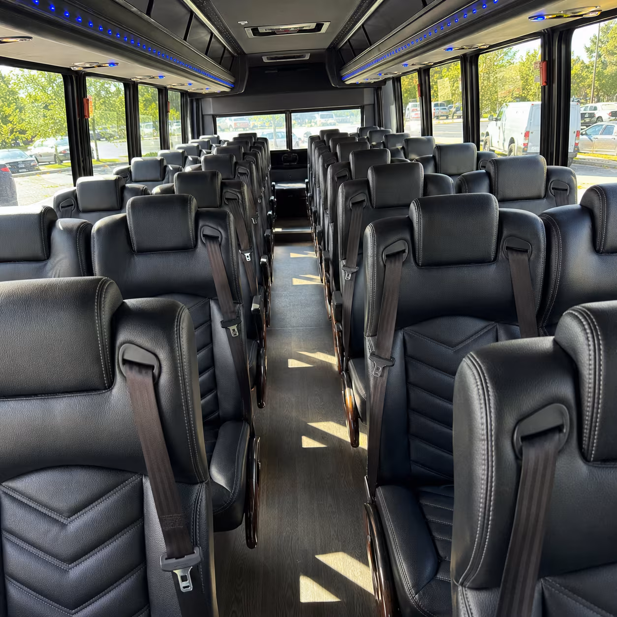 sandy concert transportation onboard seating