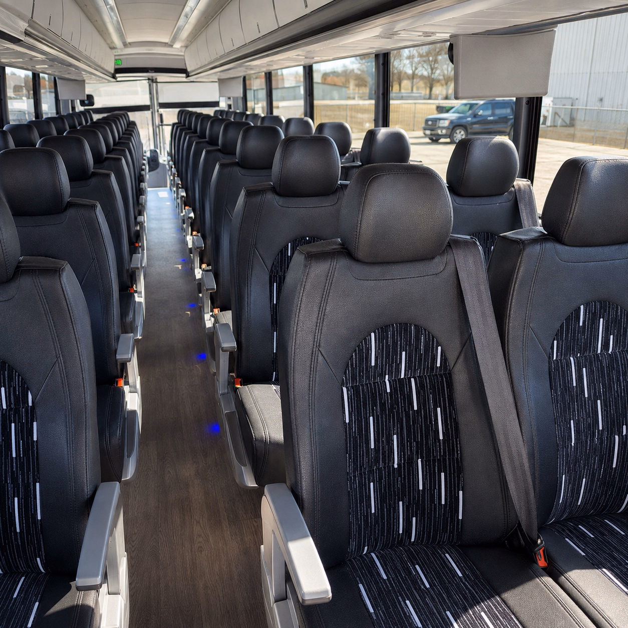 sandy government military transportation onboard seating