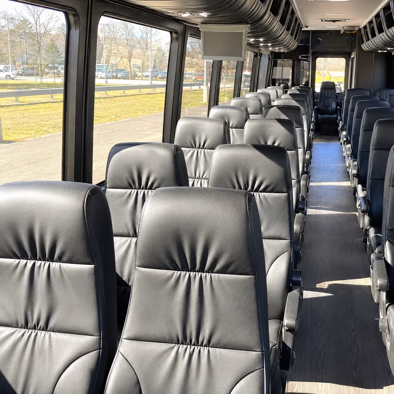 sandy private event transportation onboard seating