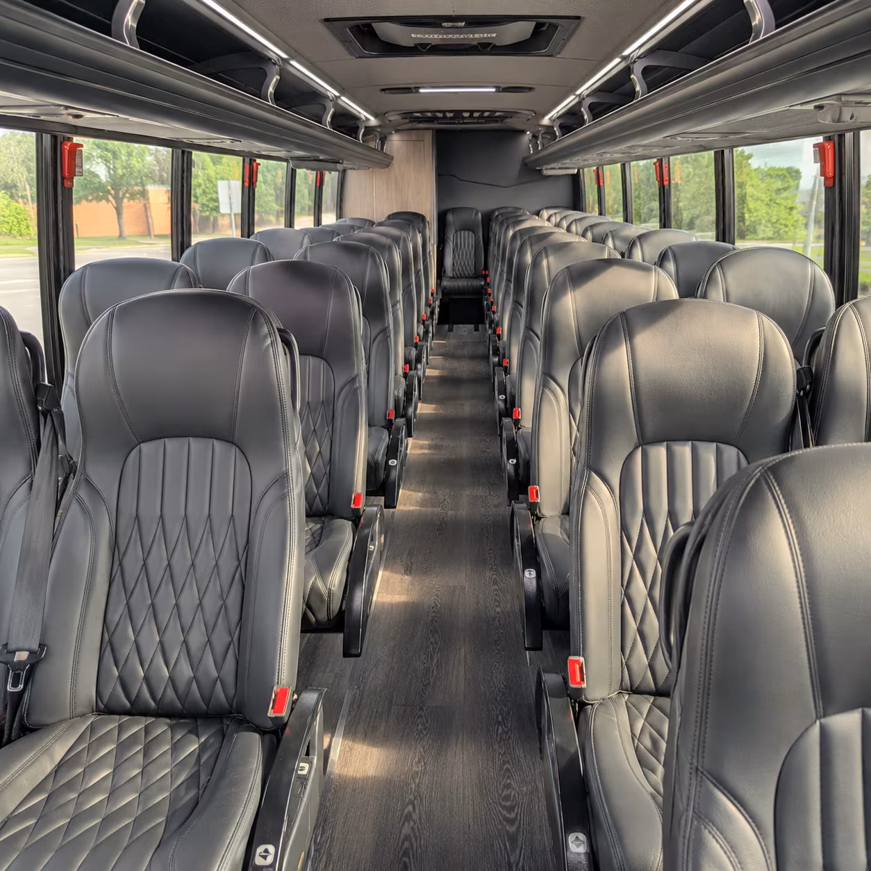 sandy religious group transportation onboard seating
